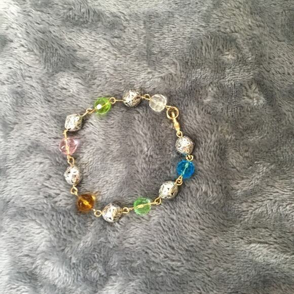 Multi-Crystal Bracelet - Picture 2 of 5